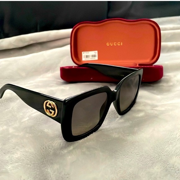 Gucci GH0141S Sunglasses Like New with Case - Picture 2 of 5